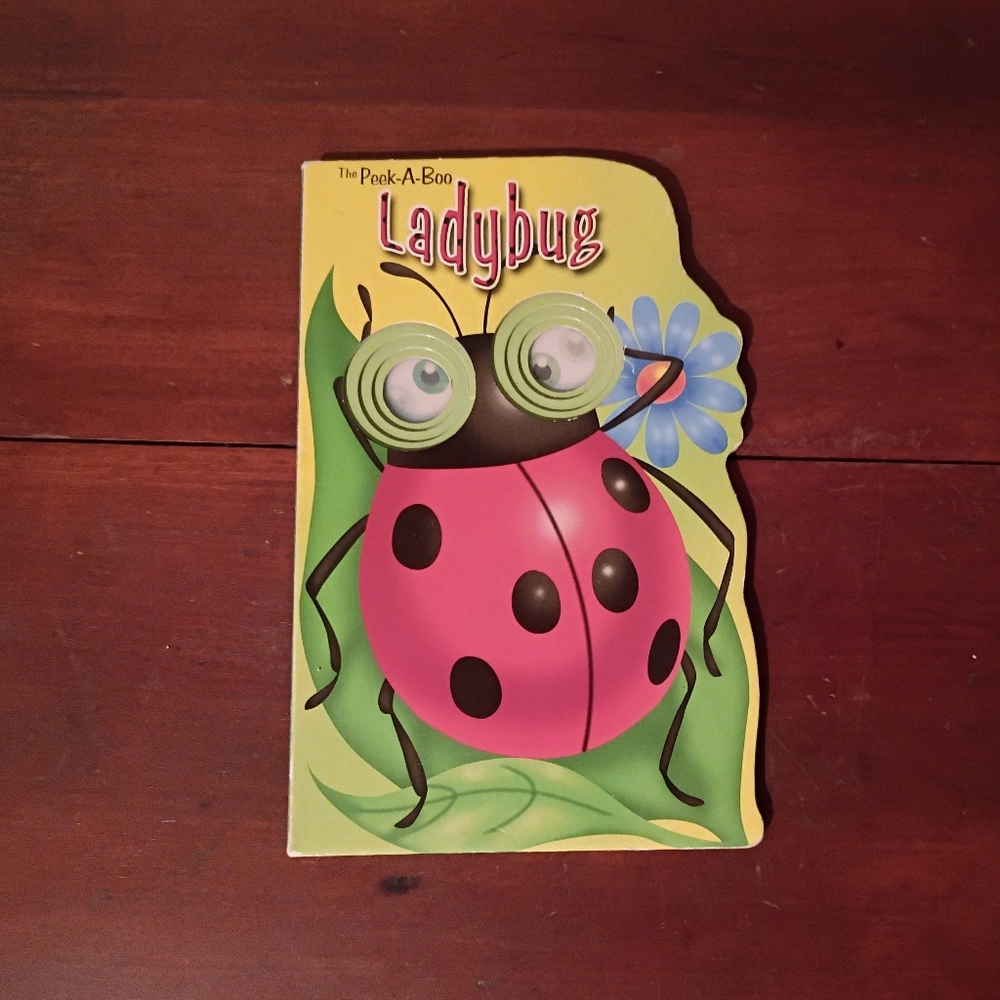 Peek-A-Boo Ladybug Learning Book for Kids